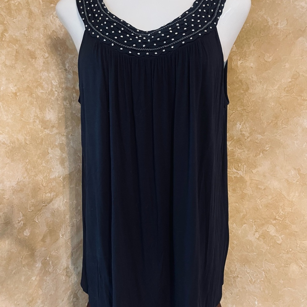 Elegant Black Sleeveless Top